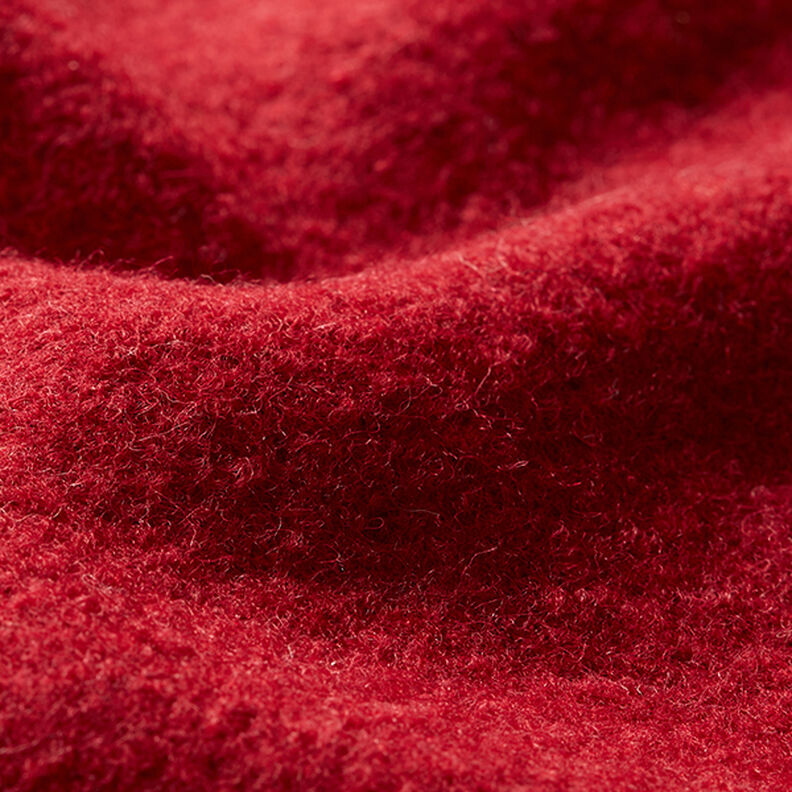 loden follato in lana – rosso carminio,  image number 2