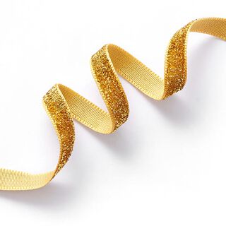 Nastro velluto Metallico [10 mm] – oro effetto metallizzato, 