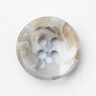 Bottone marmorizzato a 4 fori [Ø 15 mm] – azzurro baby/beige,  thumbnail number 1