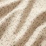 tessuto arredo mezzo panama Stelle festose – naturale/rosso carminio,  thumbnail number 2