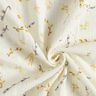 mussolina / tessuto doppio increspato Motivo a ramo ricami a giorno – bianco lana,  thumbnail number 3