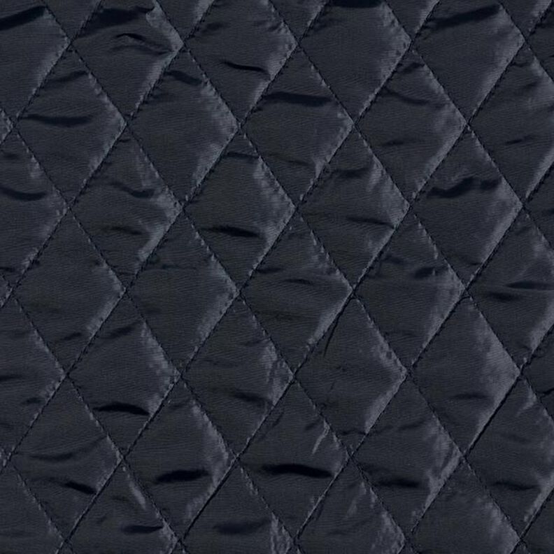 Fodera trapuntata a rombi – nero-azzurro,  image number 1
