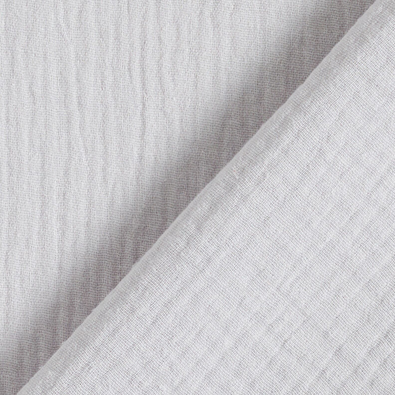 mussolina / tessuto doppio increspato – grigio chiaro,  image number 4