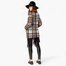 Tessuto per cappotto garzato a quadri scozzesi – azzurro/beige,  thumbnail number 5
