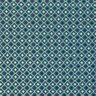tessuto in cotone popeline Piastrelle festose – petrolio chiaro/oro,  thumbnail number 1