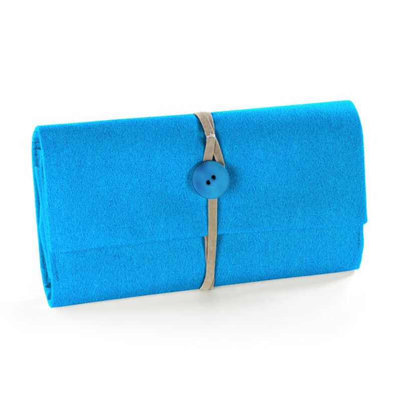 Feltro 90 cm / 3 mm di spessore – blu, image number 4