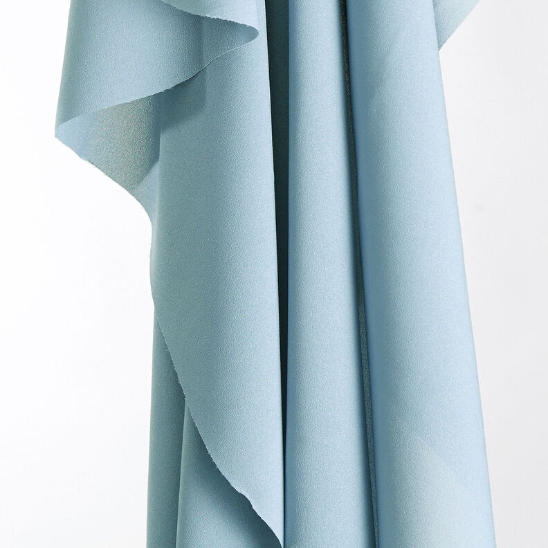 georgette increspato – azzurro,  image number 5