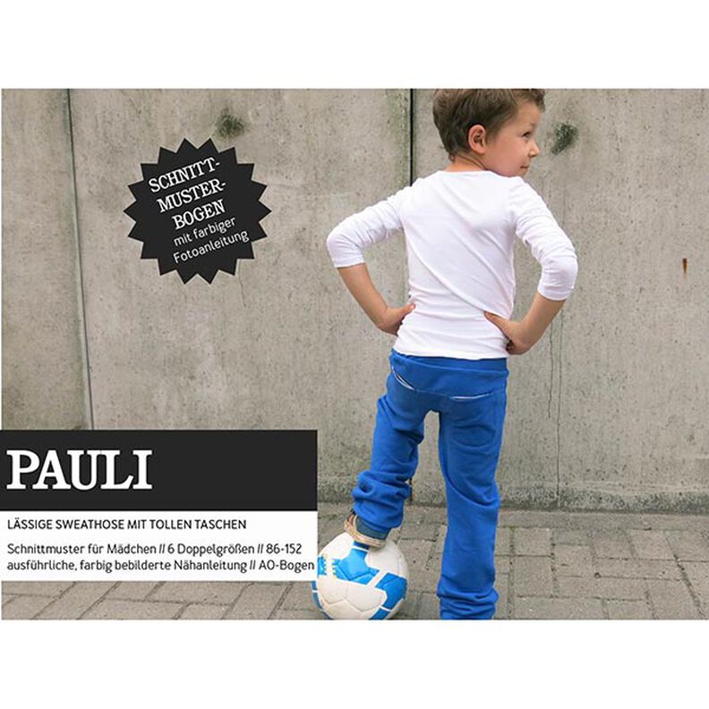 PAULI - fantastici pantaloni da ginnastica con tasche, Studio Schnittreif  | 86 - 152,  image number 1