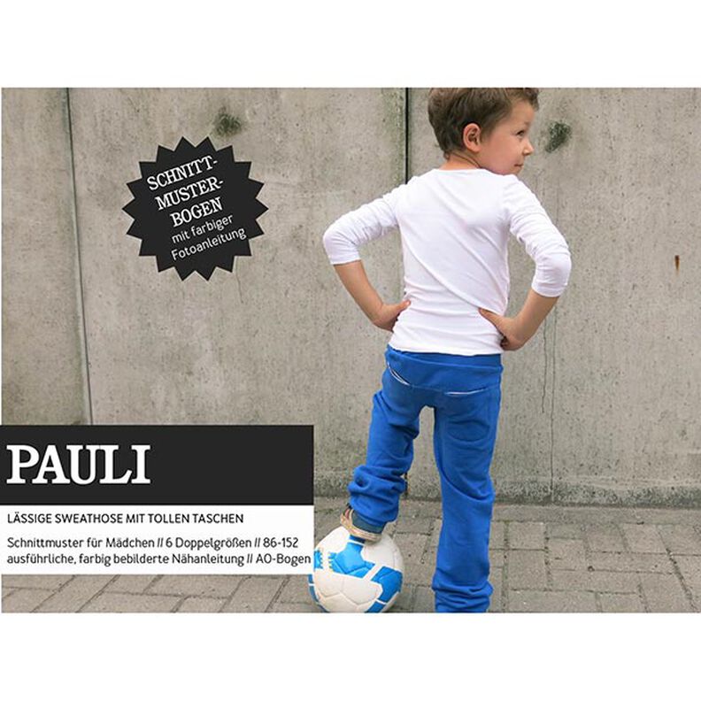 PAULI - fantastici pantaloni da ginnastica con tasche, Studio Schnittreif | 86 - 152,  image number 1