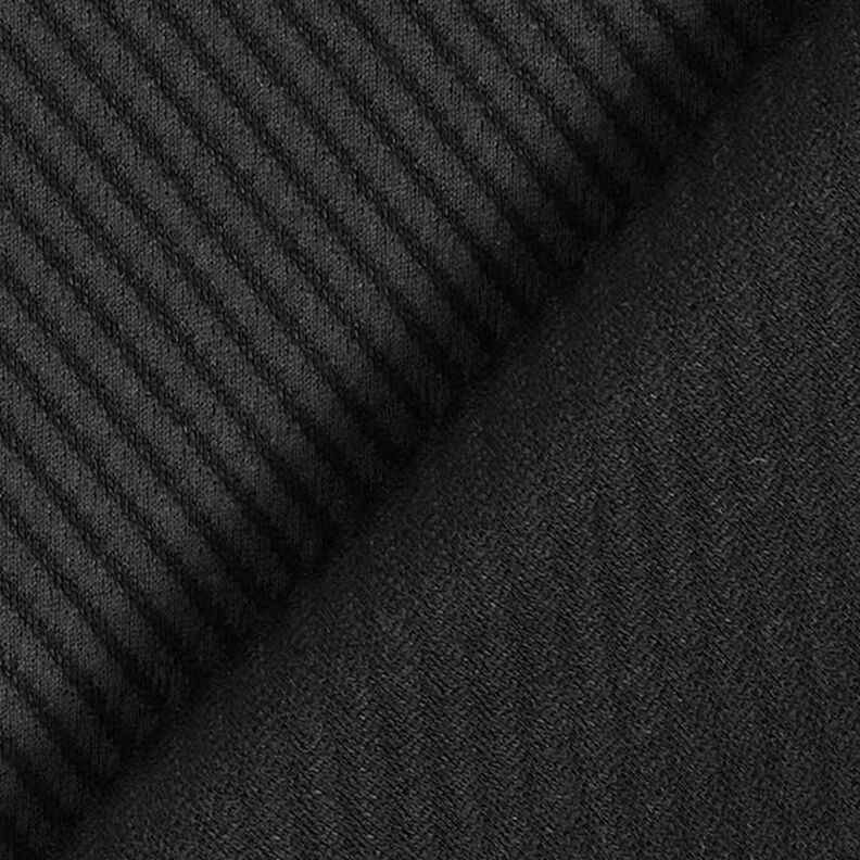 Costume a trama diagonale – nero,  image number 4