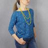 FRAU KARLA - maglia estiva con maniche a 3/4, Studio Schnittreif | XS - XXL,  thumbnail number 5