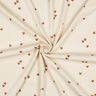 jersey a coste cuori sparsi | Poppy Fabrics – beige chiaro/marrone,  thumbnail number 3