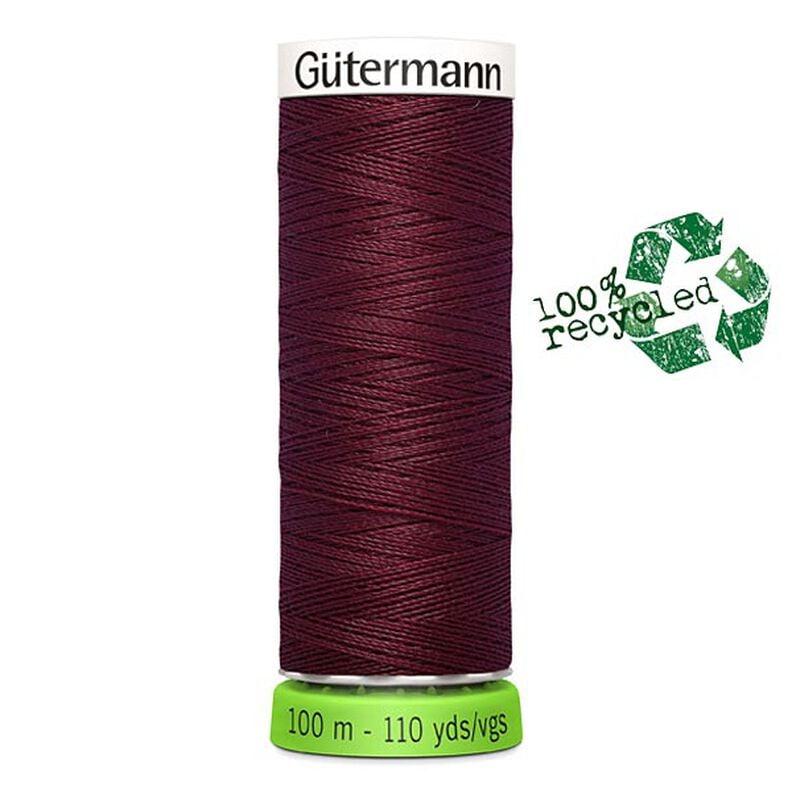 Cucitutto rPET [369] | 100 m  | Gütermann – rosso Bordeaux,  image number 1