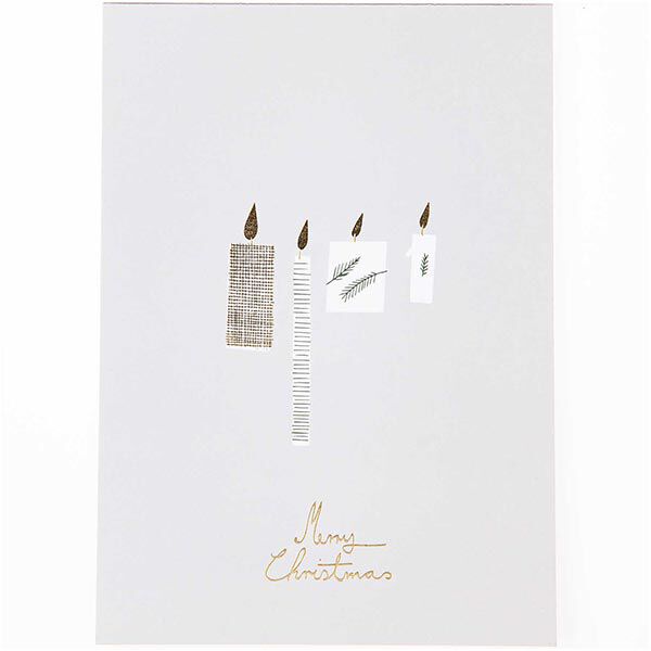 blocco con cartoline postali Nostalgic Christmas | Rico Design – nero, image number 6