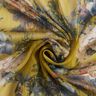 Quadro floreale plissettato in chiffon – oliva giallastro,  thumbnail number 3