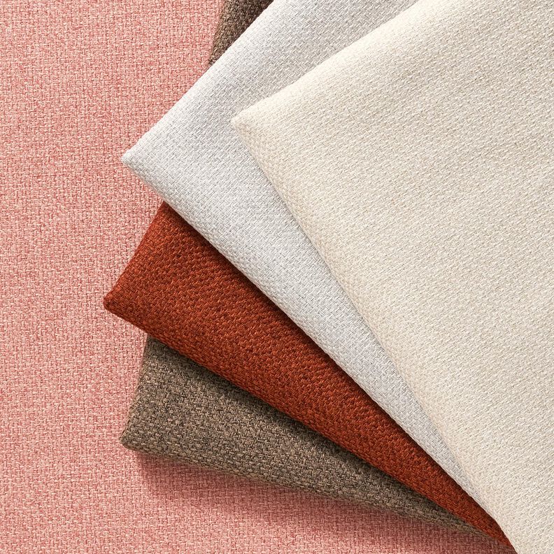 tessuto da tappezzeria Struttura in rilievo fine – naturale,  image number 4