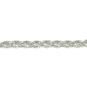 Metallico cordoncino [Ø 2 mm] – argento effetto metallizzato, 