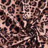 tessuto per costumi da bagno Stampa leopardata – rame/nero,  thumbnail number 3