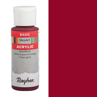 colore acrilico per il fai da te [ 59 ml ] – rosso, 