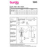 Vestito | Burda 5845 | 36-46,  thumbnail number 9