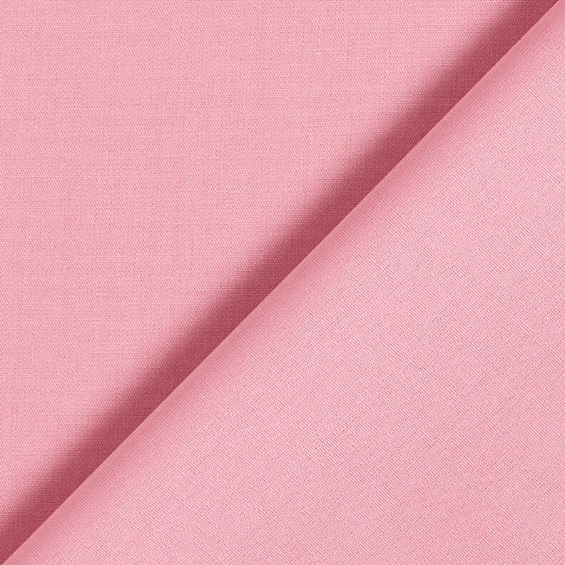 popeline di cotone tinta unita – rosa anticato,  image number 4
