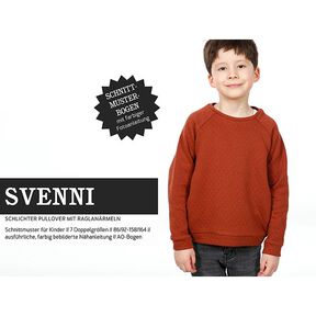 SVENNI Maglia semplice con maniche raglan | Studio Schnittreif | 86-164, 