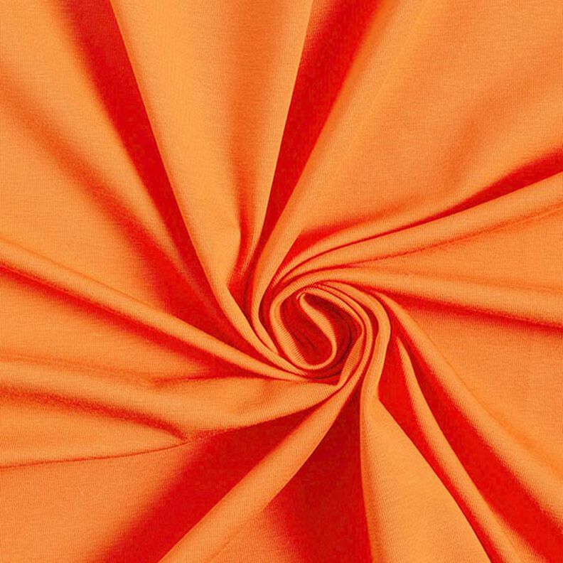 jersey di cotone medio tinta unita – arancione,  image number 1