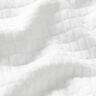 Jersey trapuntato a quadrettini – bianco,  thumbnail number 2
