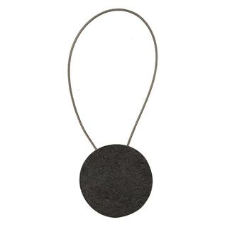 Fermatenda con chiusura magnetica in pietra [21,5cm] – antracite, 