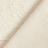 Soffice tessuto in peluche – bianco lana,  thumbnail number 4