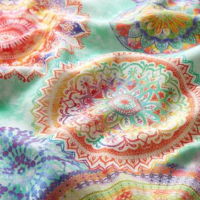 Tessuti da esterni canvas mandala – menta, 