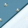 GOTS jersey di cotone Trattori stampa digitale – colore blu jeans,  thumbnail number 4