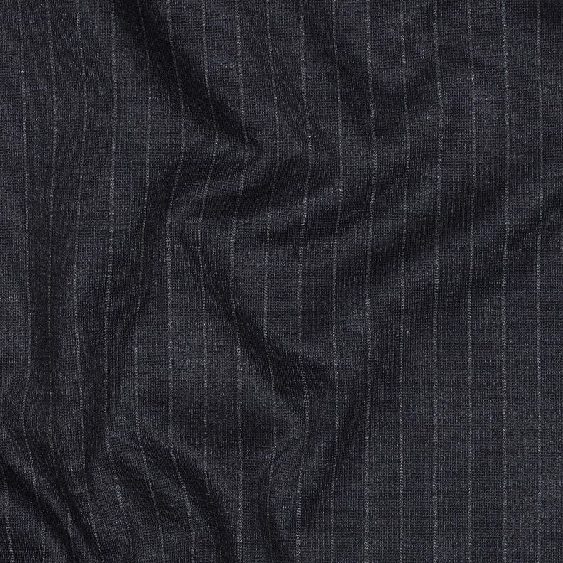 Romanit Jersey gessato – blu notte, image number 2