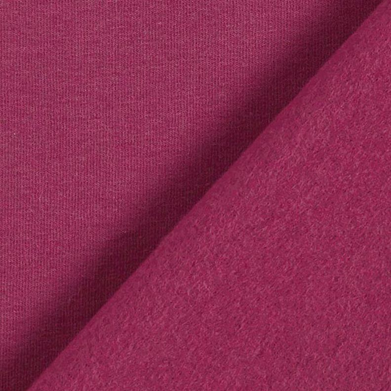 felpa di cotone leggera tinta unita – rosso Bordeaux,  image number 5