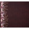 jersey di cotone tessuto con bordura Fiori iglitterati in oro | Glitzerpüppi – rosso Bordeaux/lillà,  thumbnail number 5