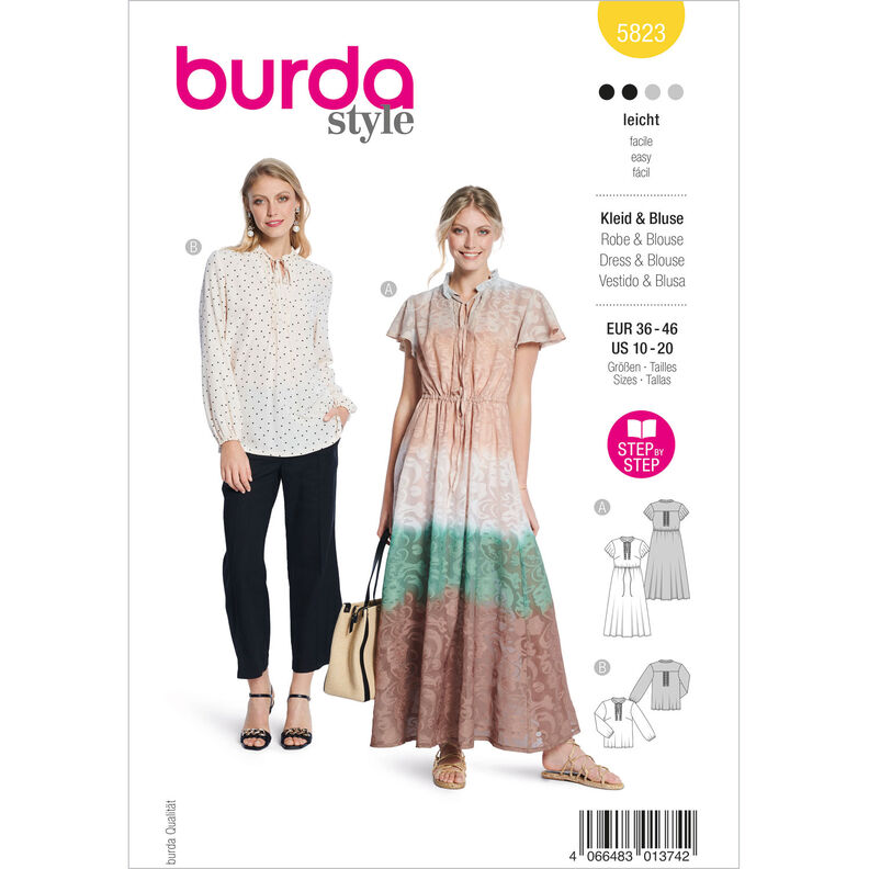 Vestito / Camicetta | Burda 5823 | 36-46,  image number 1