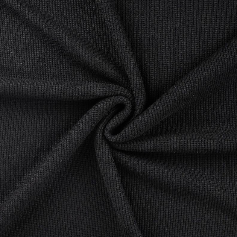 Maglia grossolana Mélange – nero,  image number 1