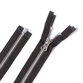 Cerniera lampo divisibile | Effetto metallo argento (580) | YKK, 