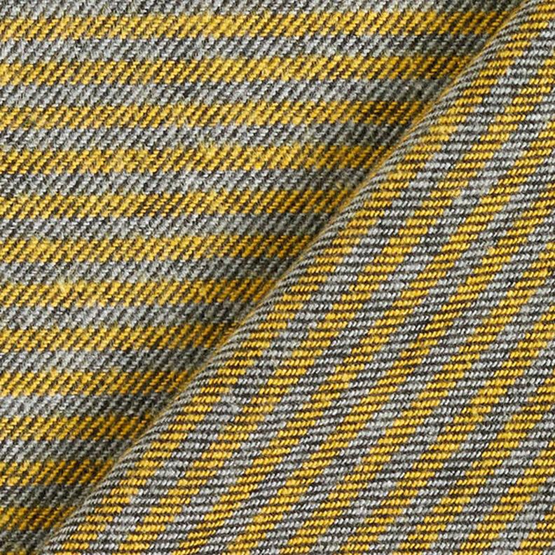 Tessuto a strisce per pantaloni – giallo/grigio,  image number 4