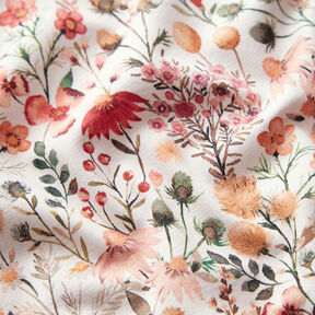 jersey di cotone Fiori secchi stampa digitale | by Poppy naturale, 