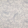 tessuto arredo mezzo panama Romantici pavoni – naturale/blu,  thumbnail number 1