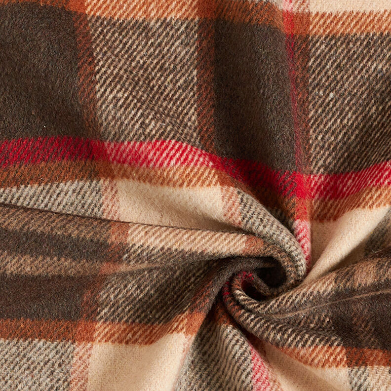 Cappotto in tessuto a quadri colorati – anacardo/marrone nerastro, image number 3