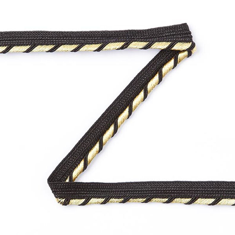 filetto sbieco - nero/oro, image number 1
