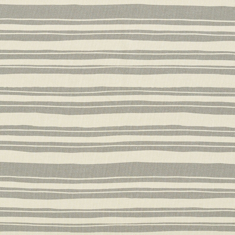French terry, righe irregolari – bianco lana/grigio chiaro,  image number 1