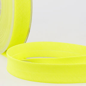 Nastro in sbieco Polycotton [20 mm] – giallo neon, 