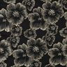 Jacquard Fiori con effetto 3D – nero/mandorla,  thumbnail number 1