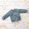 felpa di cotone leggera tinta unita – blu colomba,  thumbnail number 7