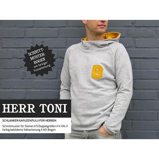 HERR TONI – maglione con cappuccio da uomo e ragazzo, Studio Schnittreif  | 42 - 60, 