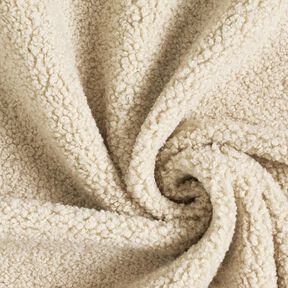 tessuto da tappezzeria Aspetto pelle di pecora – naturale, 