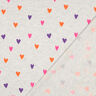jersey di cotone Cuori al neon | by Poppy – naturale/arancio neon,  thumbnail number 4